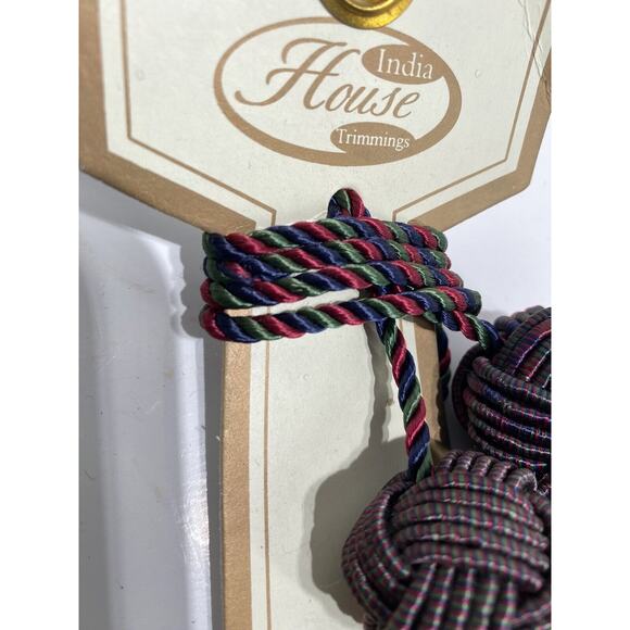 India House Trimmings Home Decor Drapery Curtain Tie Backs Tassels Chairtie Mult - Picture 3 of 6